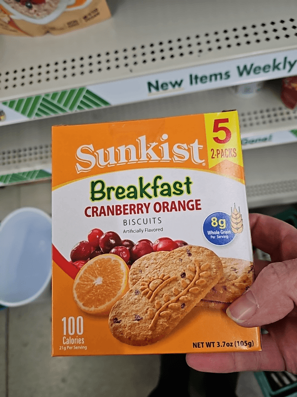 Sunkist Breakfast Cranberry Orange Biscuits