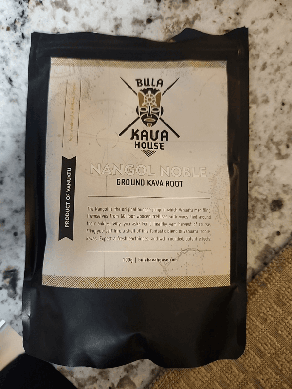 Bula Kava House Nangol Noble Ground Kava Root