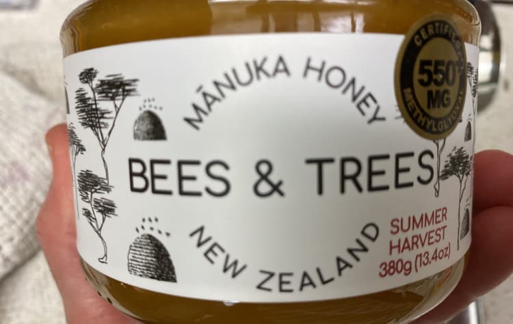 Bees & Trees New Zealand Mānuka Honey