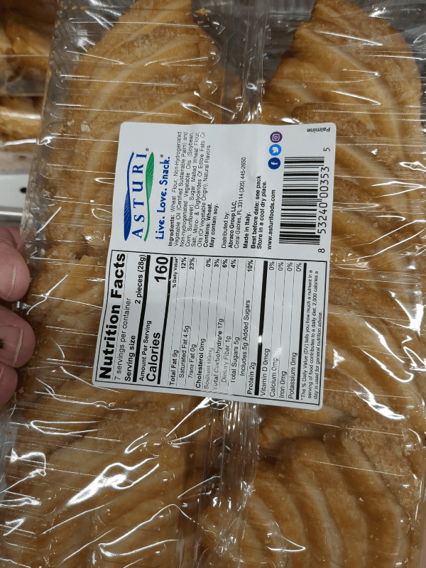 Asturi Palmine Premium Italian Puff Pastry