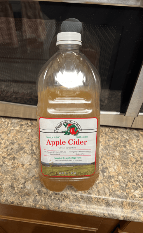 Oregon Heritage Farms Family Blend Apple Cider