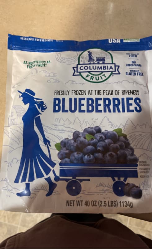 Columbia Fruit Blueberries