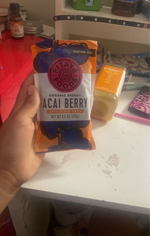 Pitaya Foods Organic Energy Acai Berry Smoothie
