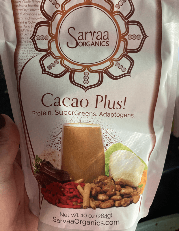 Sarvaa Organics Cacao Plus! Protein Powder