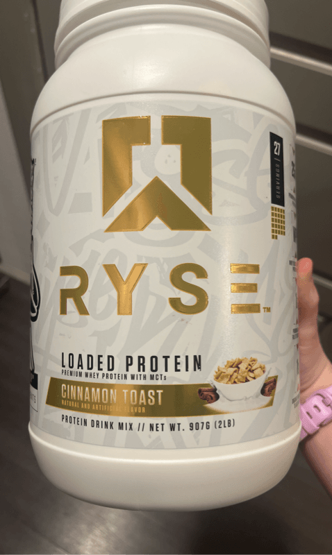 Ryse Cinnamon Toast Loaded Protein Drink Mix
