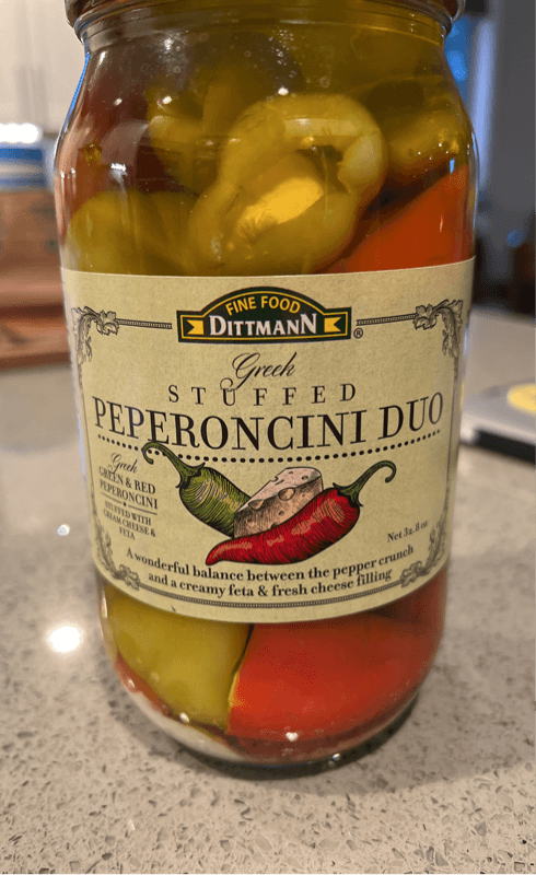 Fine Food Dittmann Greek Stuffed Peperoncini Duo