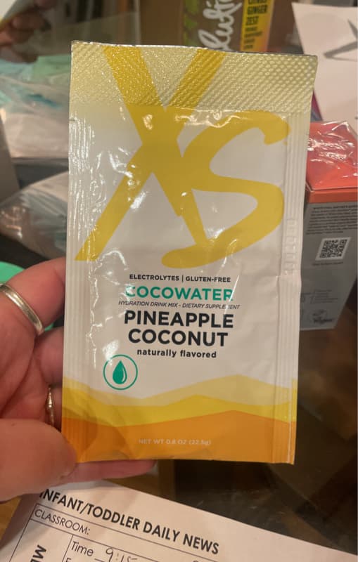 Xs Cocowater Pineapple Coconut Hydration Drink Mix