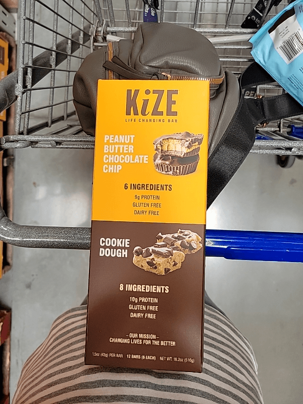 Kize Life Changing Bar Peanut Butter Chocolate Chip / Cookie Dough