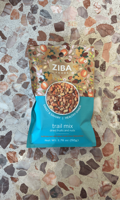 Ziba Foods Trail Mix Dried Fruits And Nuts