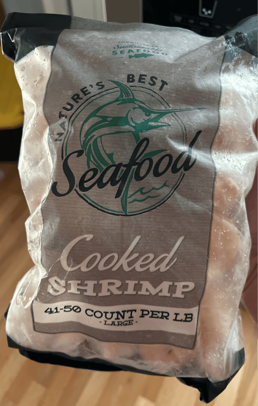 Nature'S Best Seafood Cooked Shrimp, 41- Per