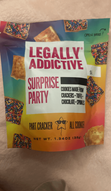Legally Addictive Surprise Party Cookies