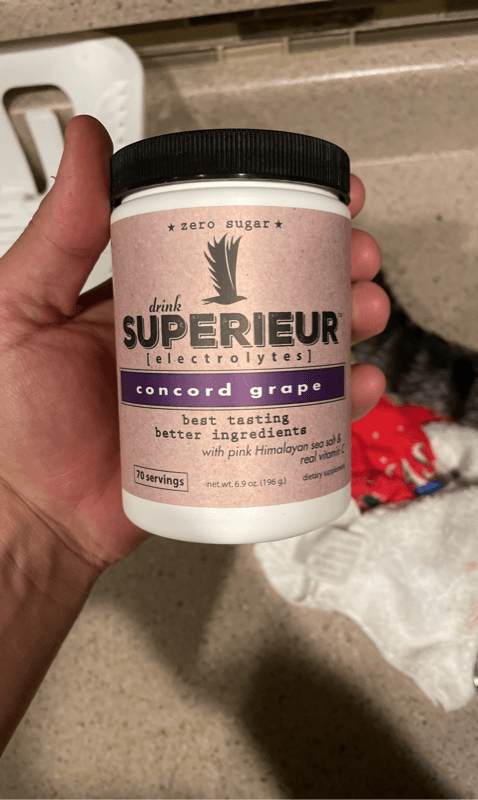 Superieur Electrolytes Concord Grape