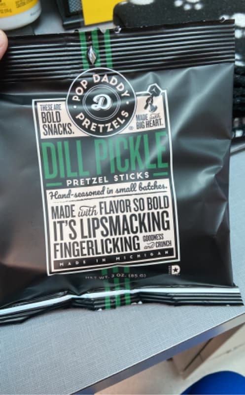 Pop Daddy Pretzels Dill Pickle Pretzel