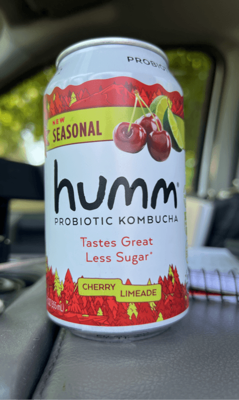 Humm Probiotic Kombucha Cherry Limeade