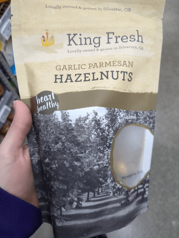 King Fresh Garlic Parmesan Hazelnuts