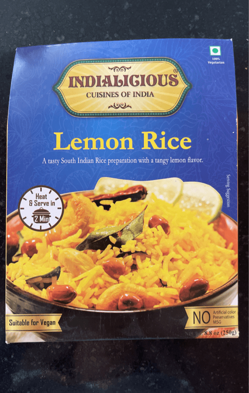 Indialicious Lemon Rice