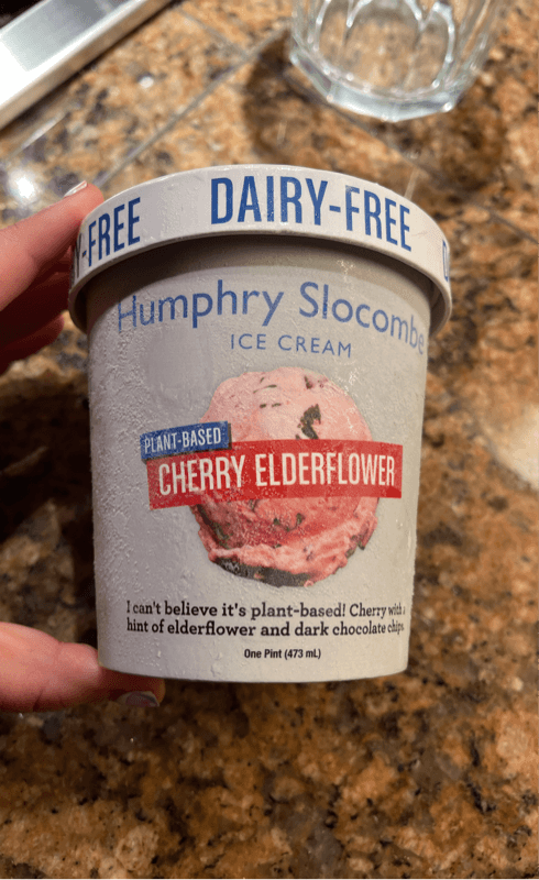 Humphry Slocombe Dairy-Free Plant-Based Cherry Elderflower Ice Cream