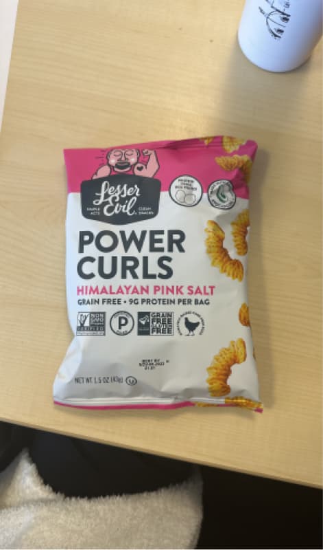 Lesserevil Power Curls Himalayan Pink Salt