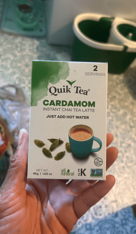 Quik Tea Cardamom Instant Chai Tea Latte