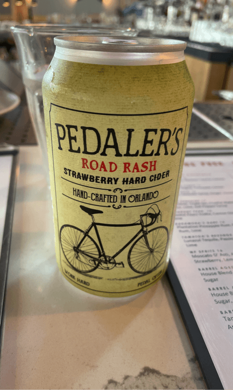 Pedaler'S Road Rash Strawberry Hard Cider