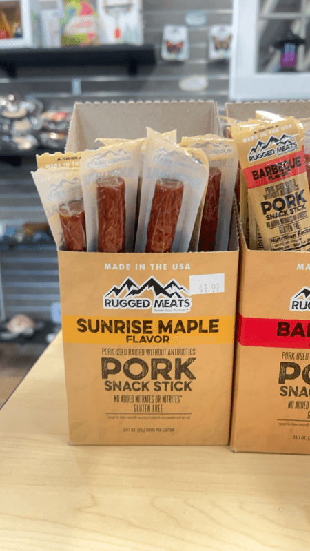 Rugged Meats Sunrise Maple Flavor Pork Snack