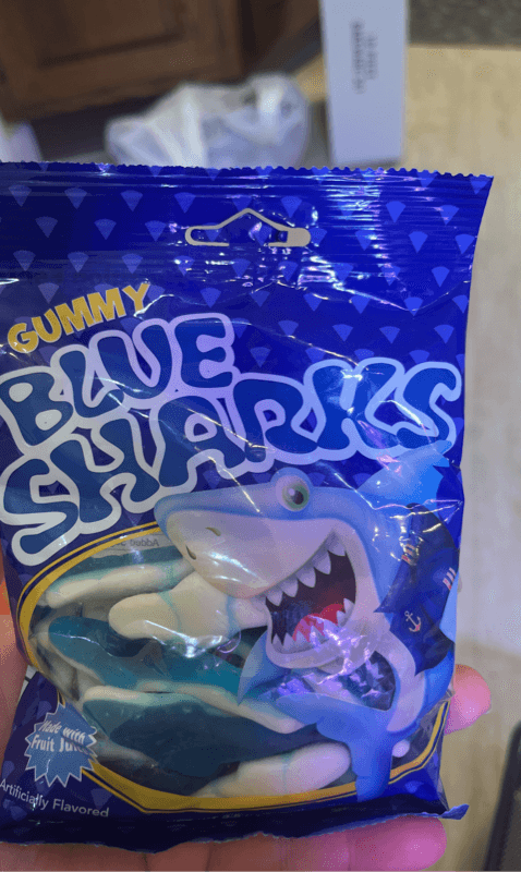 Gummy Blue Sharks