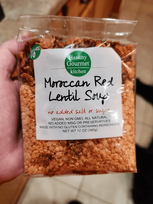 Healthy Gourmet Kitchen Moroccan Red Lentil Soup