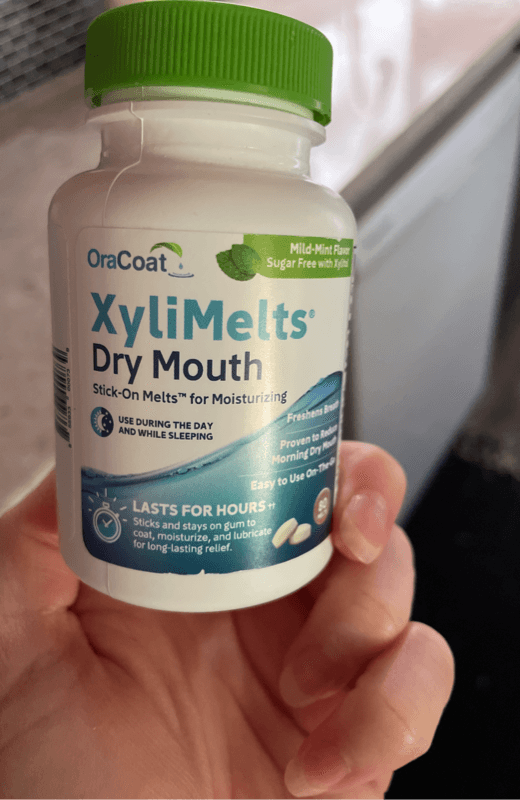 Oracoat Xylimelts Mild Mint Flavor Dry Mouth Relief