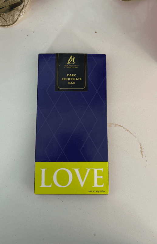 Norman Love Confections Dark Chocolate Bar
