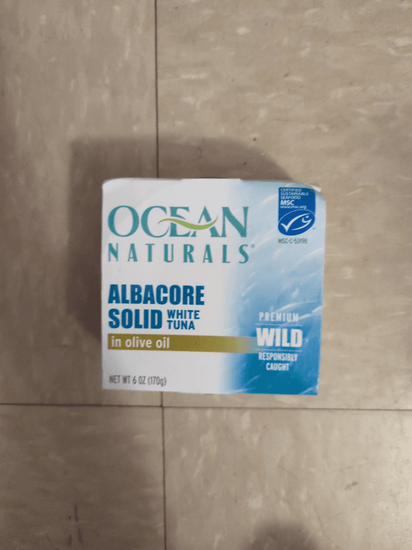 Ocean Naturals Albacore Solid White Tuna In Olive Oil