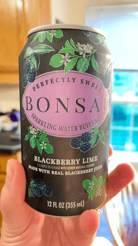 Bonsai Blackberry Lime Flavored Sparkling Water