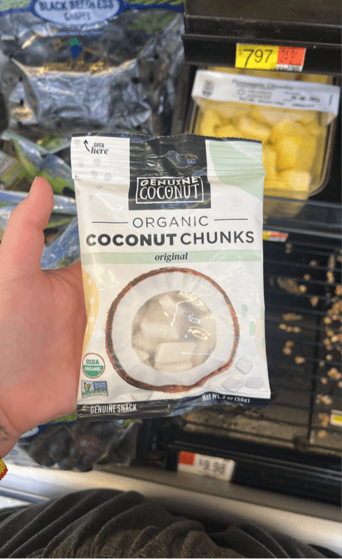 Genuine Coconut Organic Coconut Chunks Original