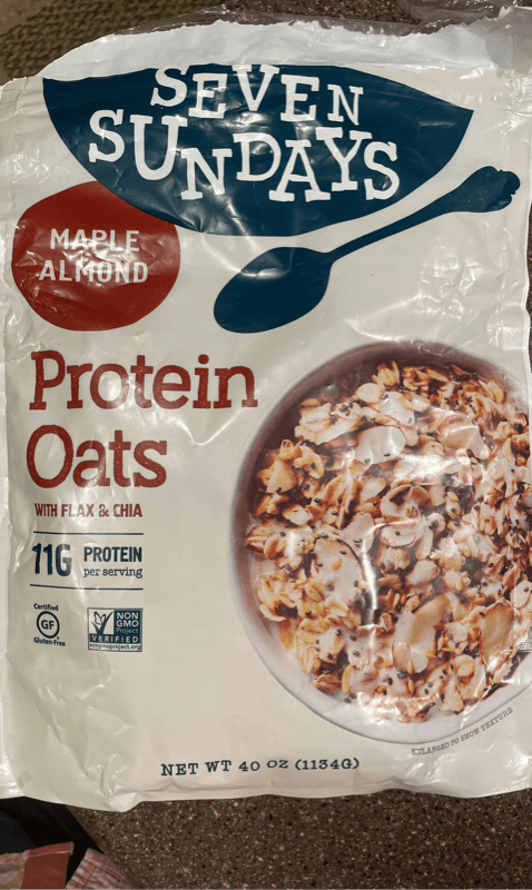 Seven Sundays Maple Almond Protein Oats