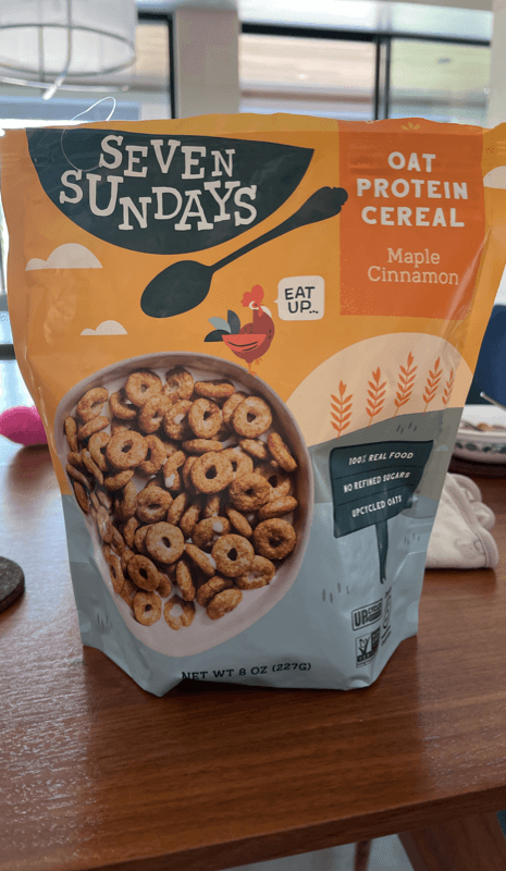 Seven Sundays Maple Cinnamon Oat Protein Cereal