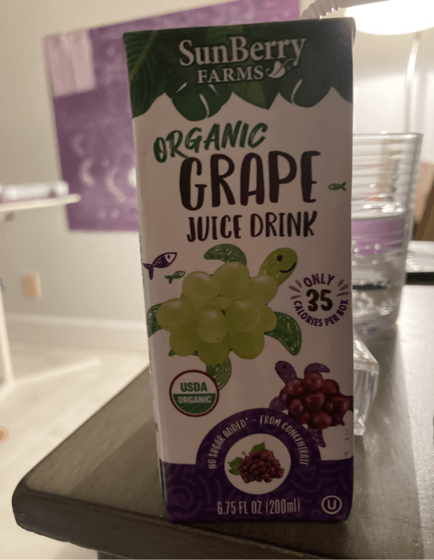 Sun Berry Farms Organic Grape Juice Drink