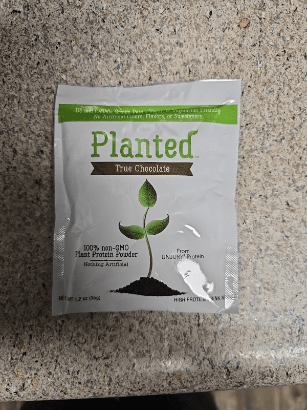 Planted True Chocolate Plant Protein Powder