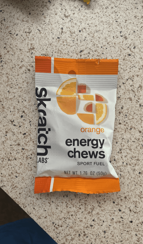 Skratch Labs Orange Energy Chews Sport Fuel