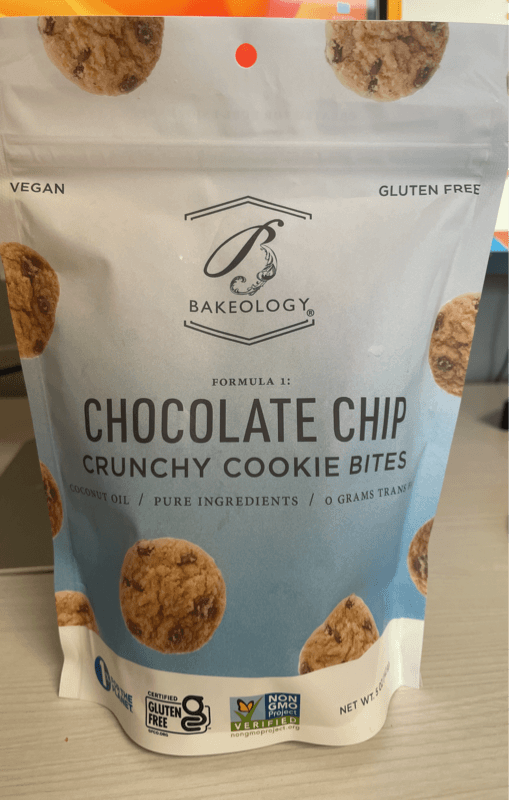 Bakeology Formula 1: Chocolate Chip Crunchy Cookie Bites