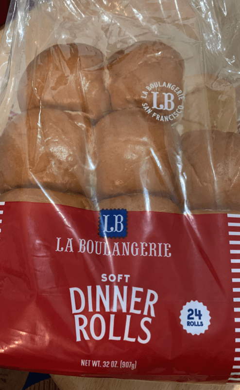 La Boulangerie Soft Dinner Rolls, 24 Rolls