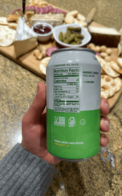 Spindrift Unsweetened Lime Sparkling Water