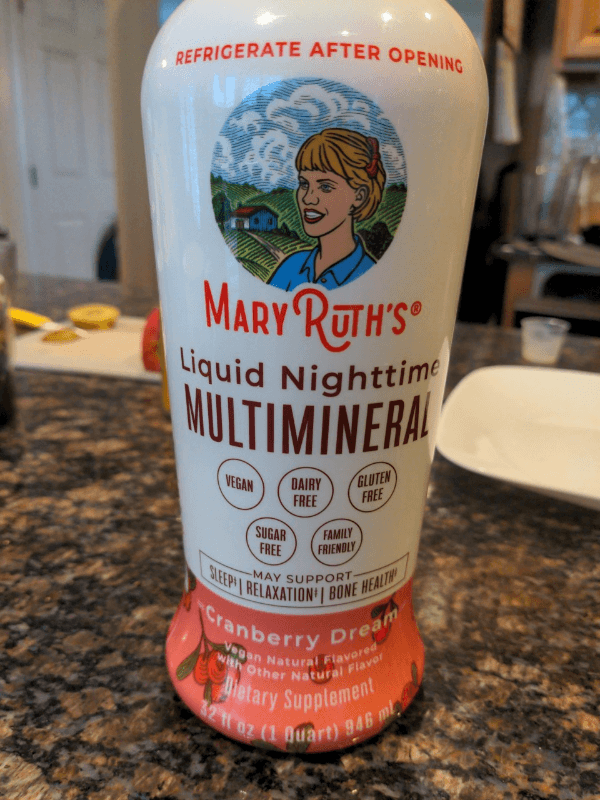 Mary Ruth'S Liquid Nighttime Multimineral Cranberry Dream