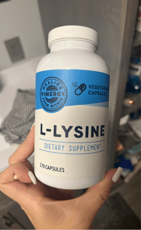 Vimergy L-Lysine Capsules Dietary Supplement