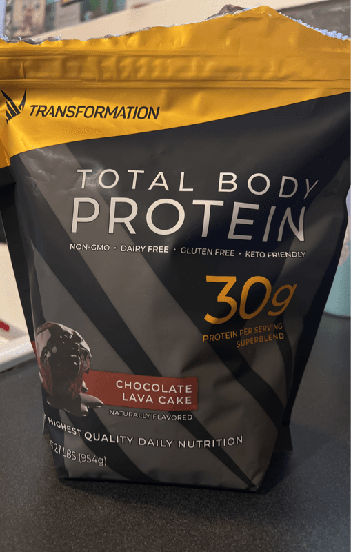 Transformation Total Body Protein Chocolate Lava Cake
