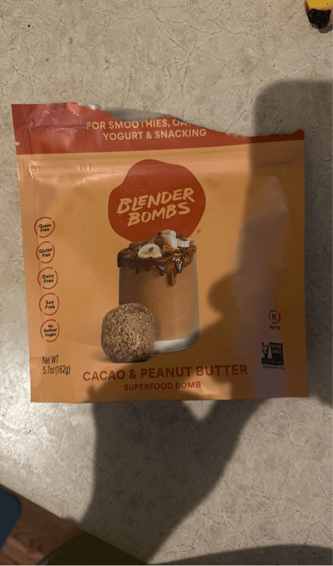Blender Bombs Cacao & Peanut Butter Superfood Bomb