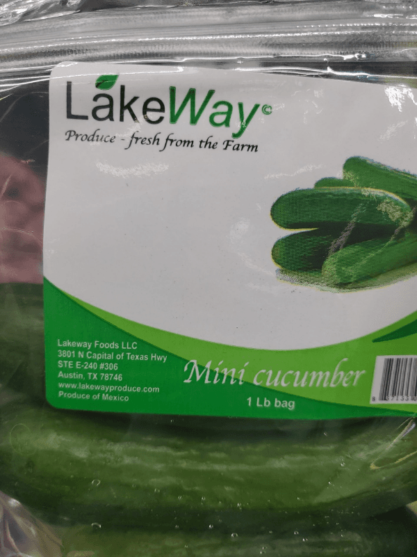 Lakeway Mini Cucumber