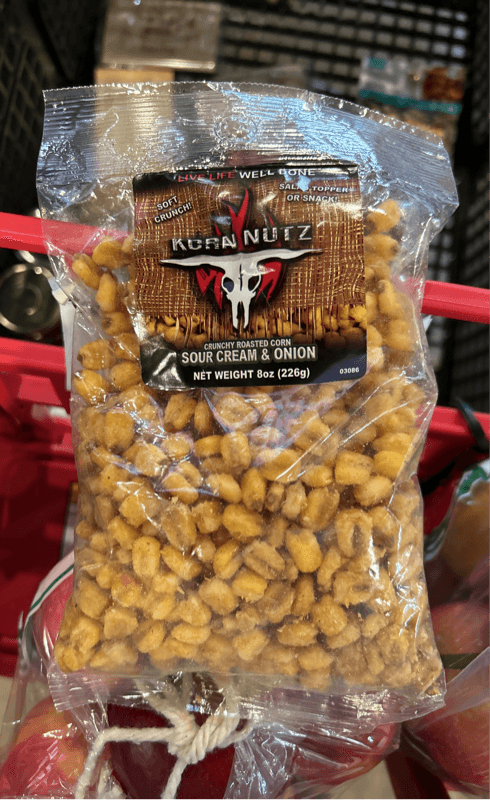 Korn Nutz Crunchy Roasted Corn Sour Cream & Onion