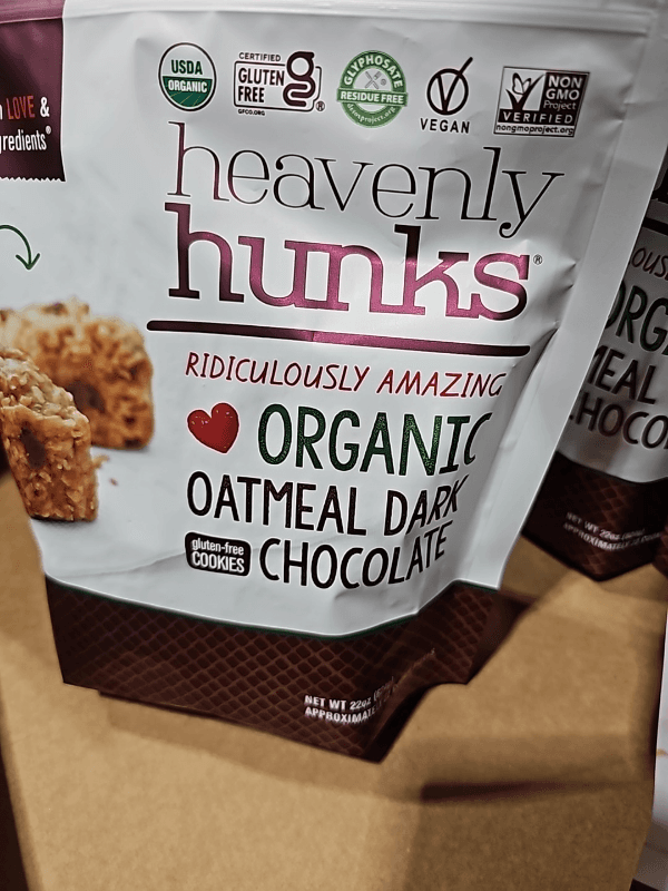 Is it Candida Diet Friendly? Heavenly Hunks Ridiculously Amazing Organic Oatmeal Dark Chocolate