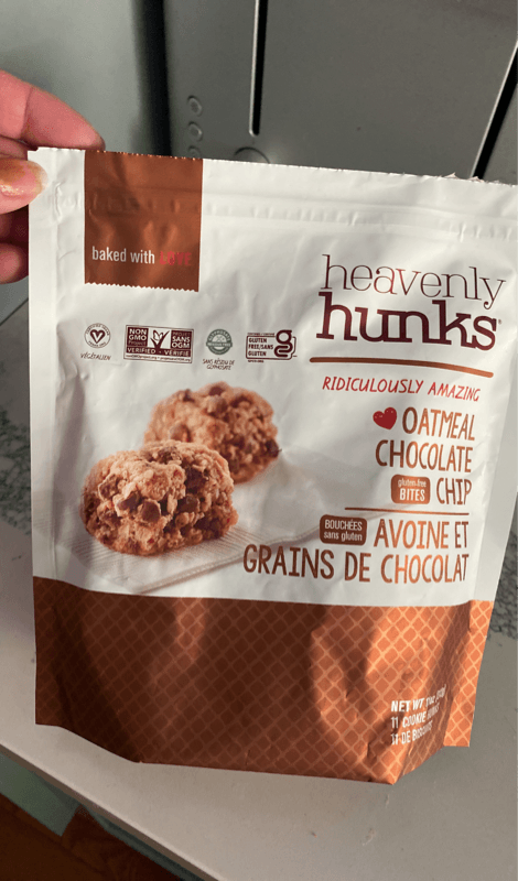 Heavenly Hunks Oatmeal Chocolate Chip Cookie Bites