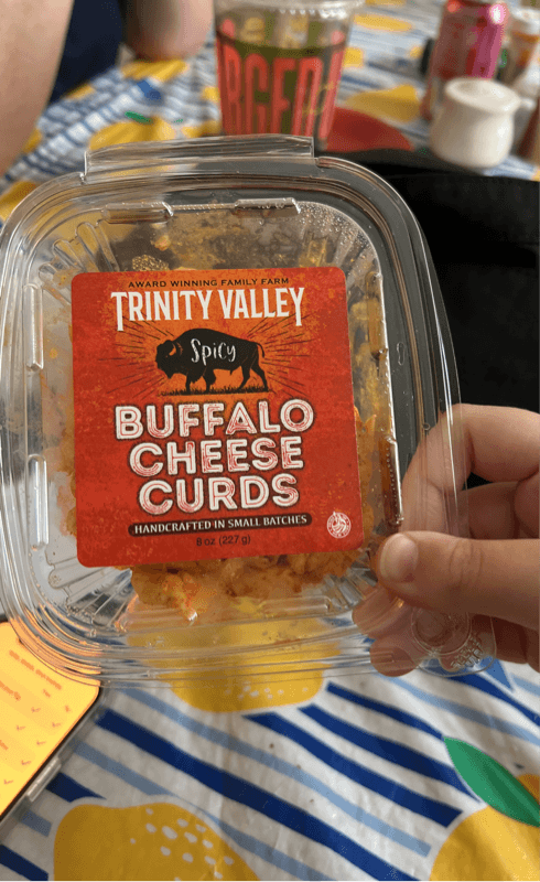 Trinity Valley Spicy Buffalo Cheese Curds