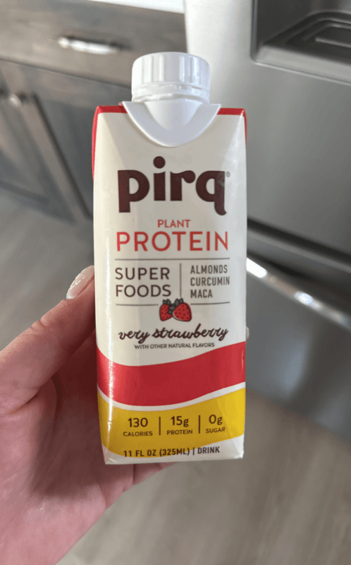 Pirq Plant Protein Very Strawberry Flavor Drink
